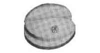 794868 | NE-104868 - INSULATOR ANTENNA TYPE D, PORCELAIN 100MM DIAM