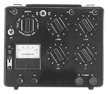 795801 | NE-105801 - WHEATSTONE BRIDGE PORTABLE, 1-10MOHM