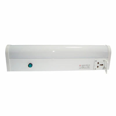 792147 | NE-102147 - Mirror Fluo fixture 220V 50/60HZ 1x15W with shade, switch and shaver socket
