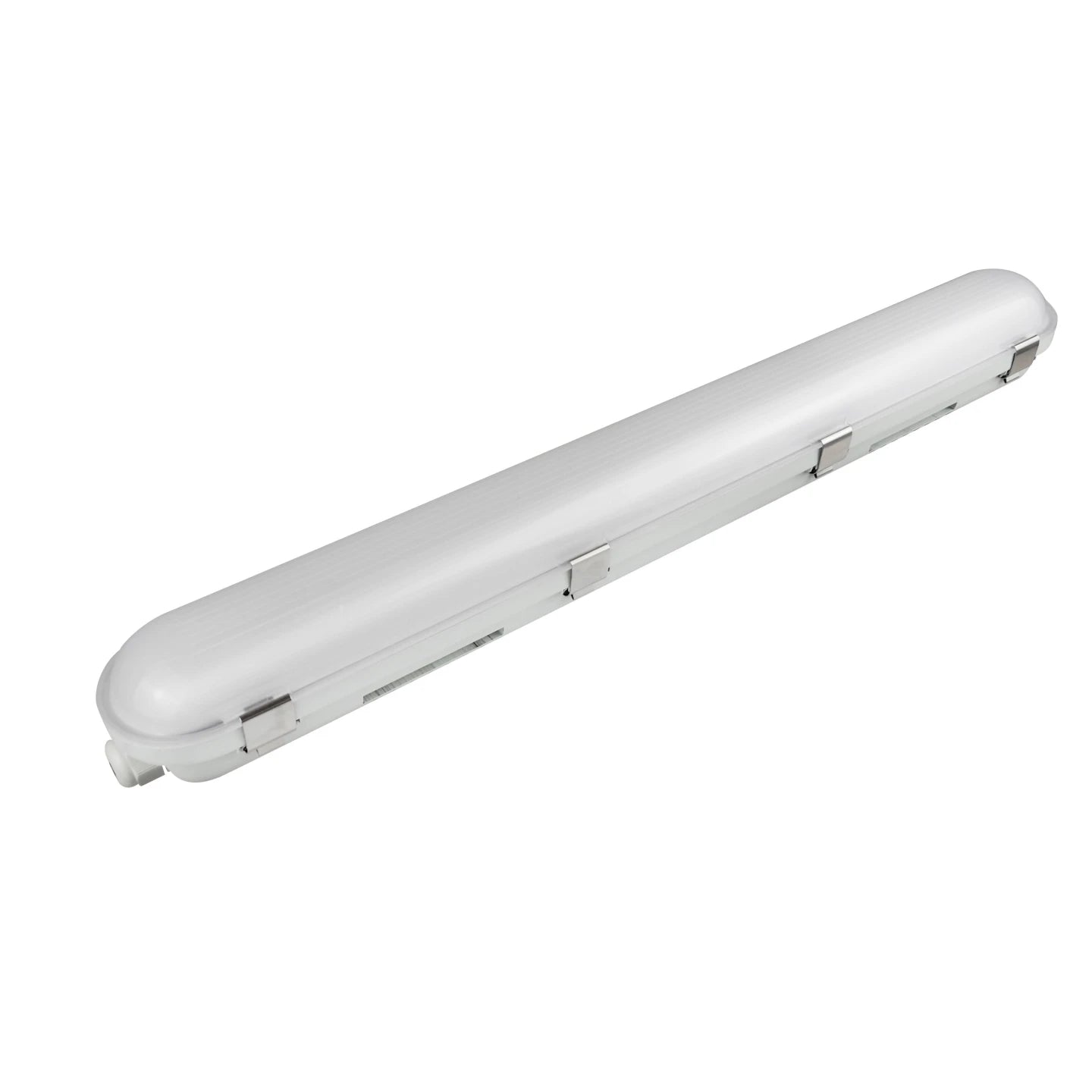 791888 | NE-101888 - Calex Marine LED Fixture 100-240V 50/60Hz 12W (like FL 1x18W) Cool White 4000K, watertight IP65 with PC body and shade