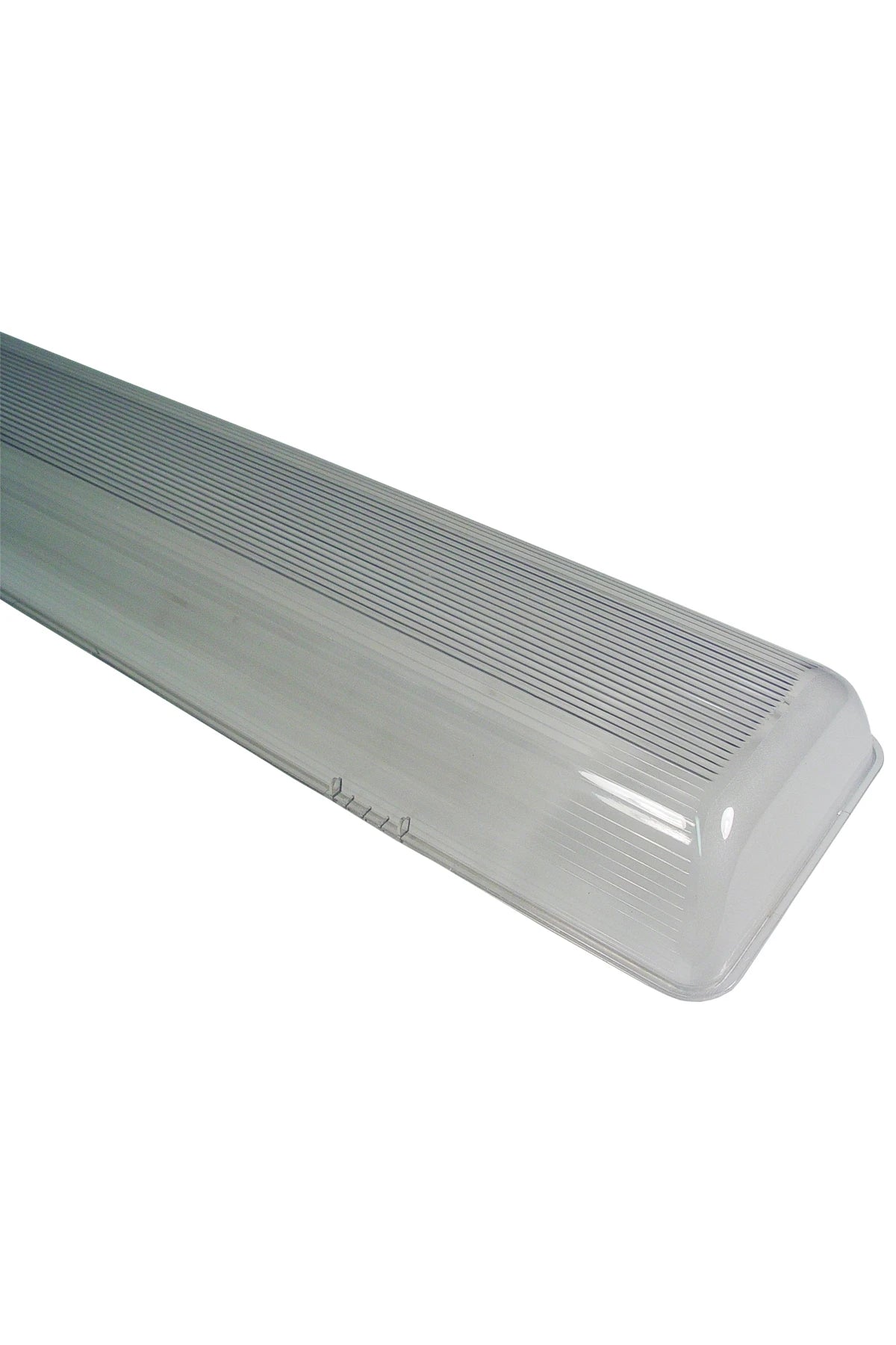 Shade for watertight fixture 2x 18W, 670x160x65mm