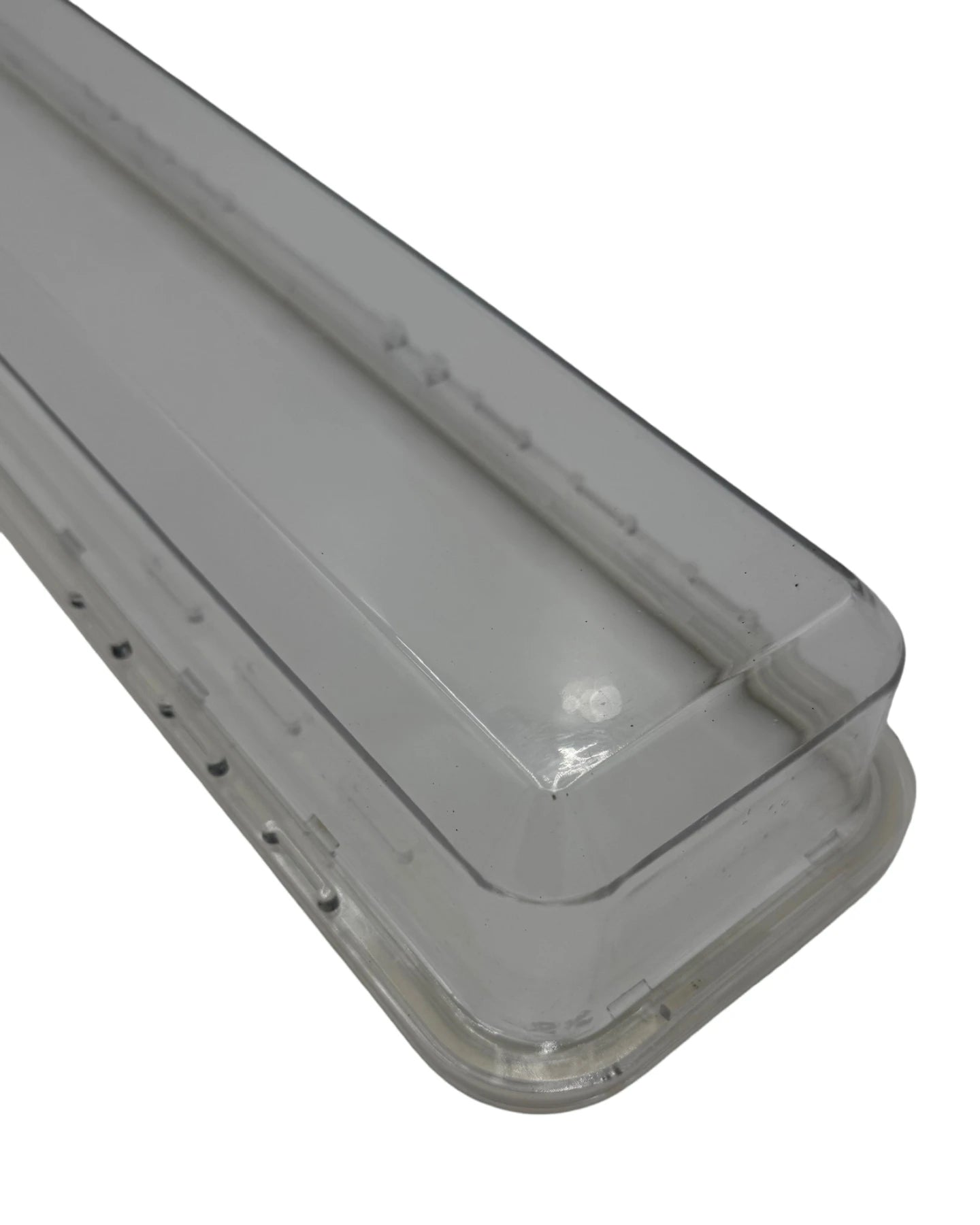 Shade for Daeyang fixture FL120/220WS 1/2x18/20W, 705x130x70mm clear