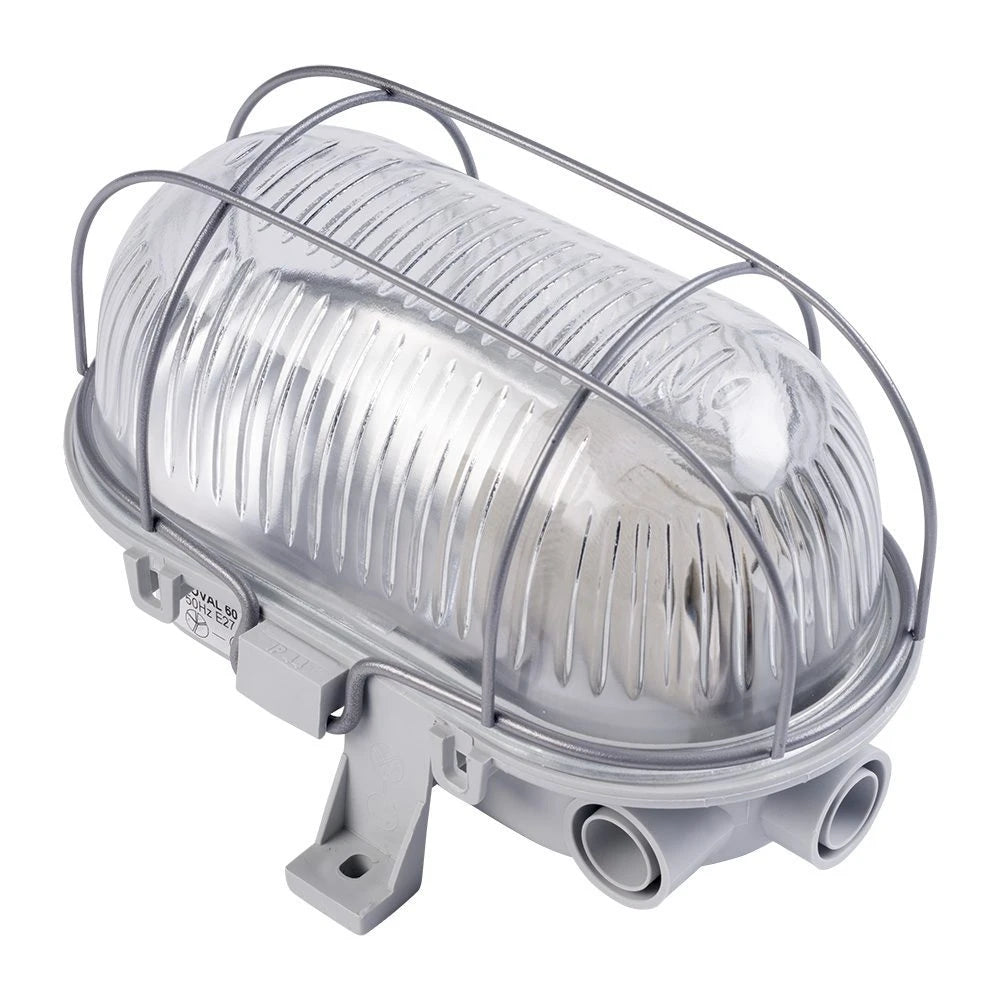 792101 | NE-102101 - Bulleye PVC met metal guard, 60W E27 -Ó- IP44