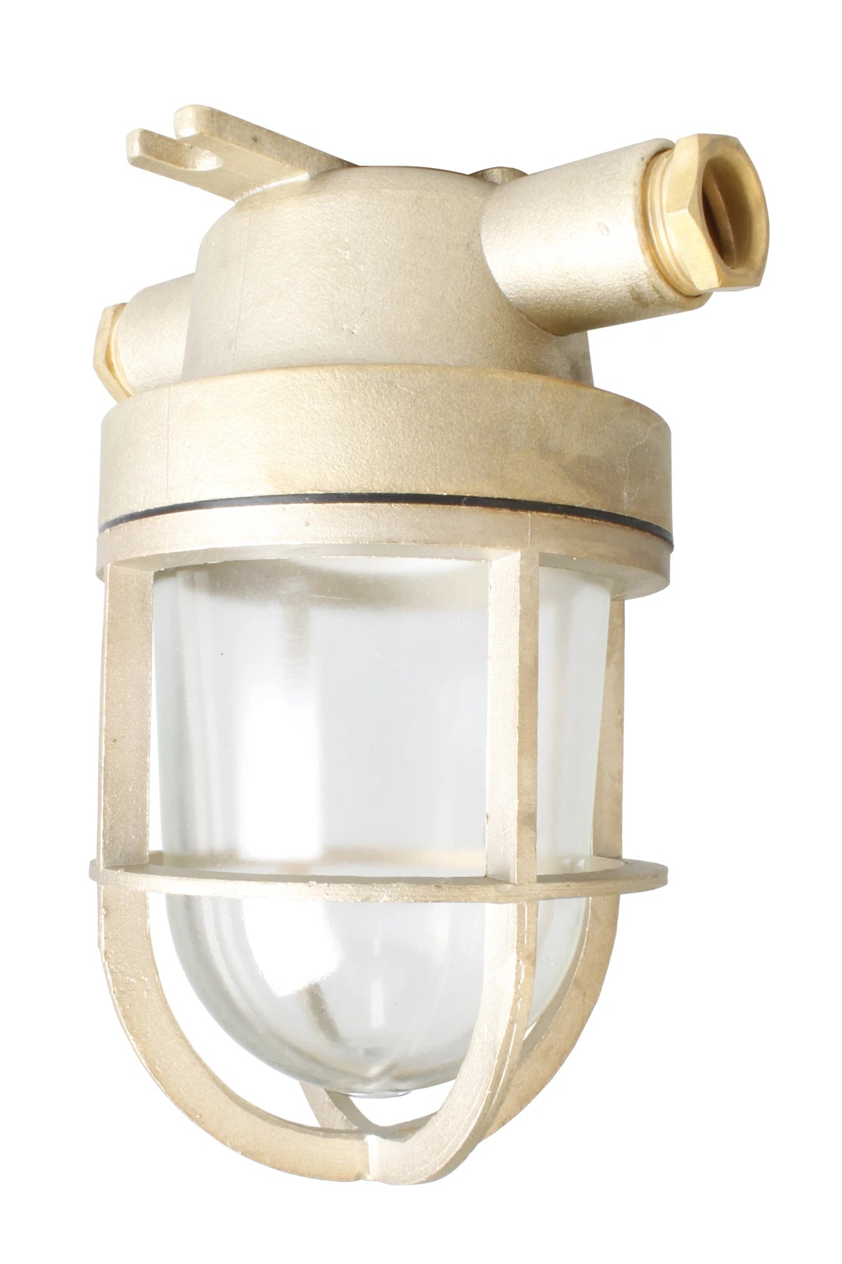 Well glass fitting brass 100W German-type E27 IP56 -O-