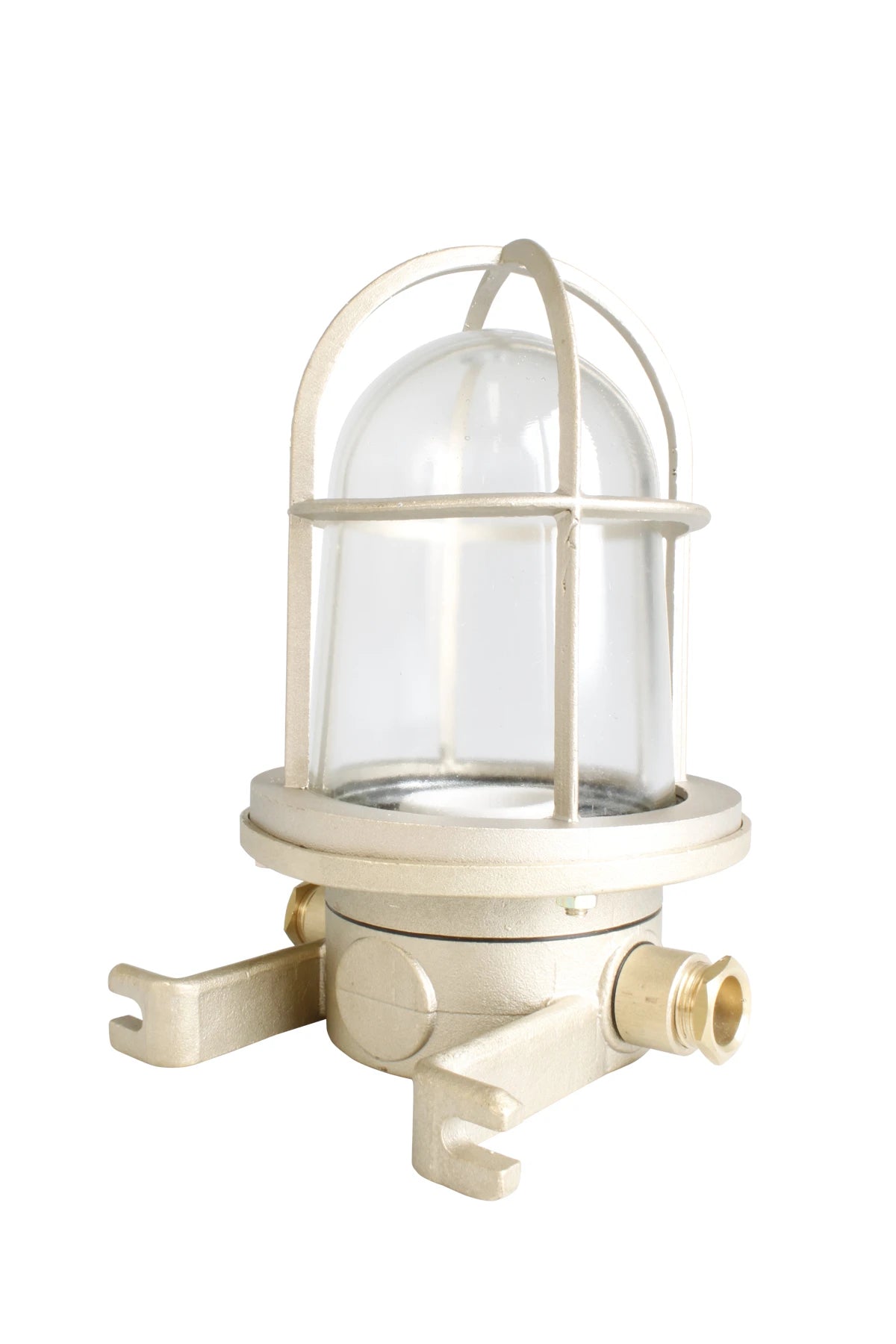 Well glass fitting brass 100W German-type B22 -O- side-mounting