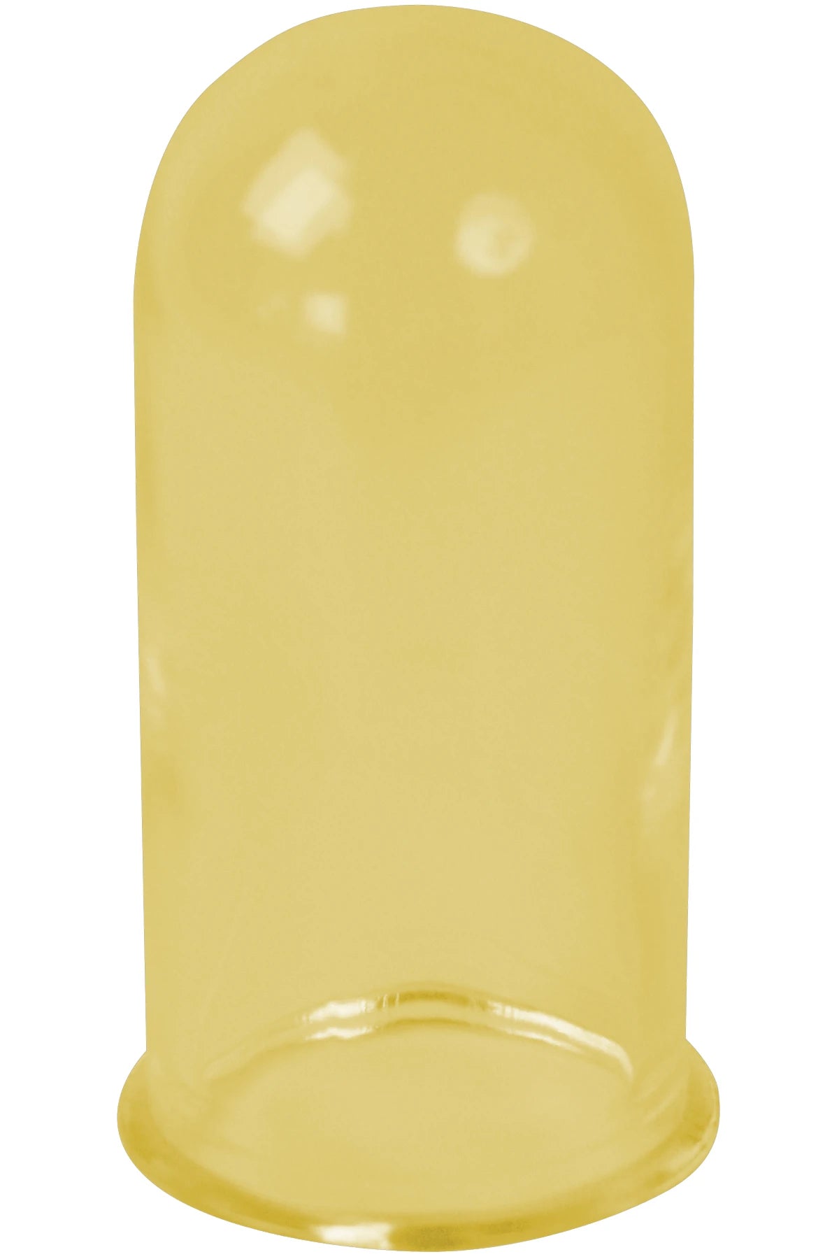 Dutch Standard spare glass globe 88x165mm, type 1021 yellow