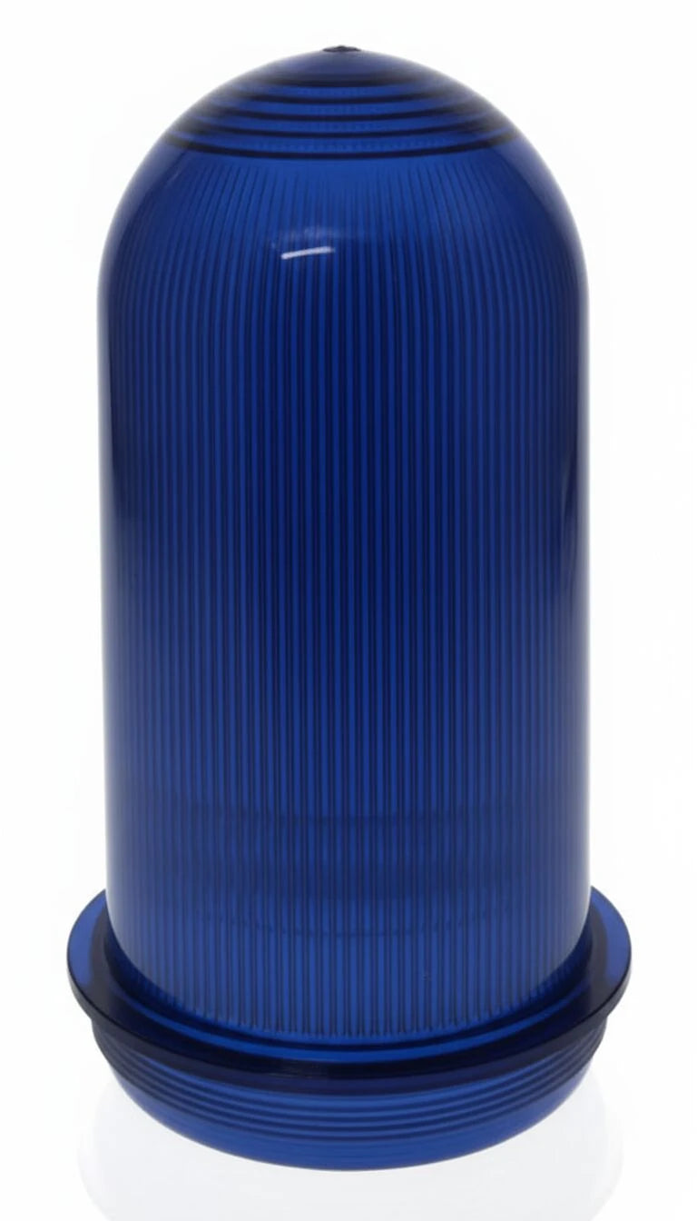 German spare pvc globe 105x190mm blue, type 2080