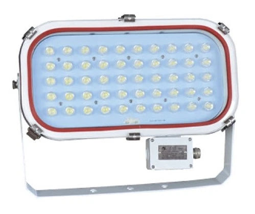 791869 | NE-101869 - LED Floodlight 50W Stainless Steel, 5000lm Daylight 85-265V AC, IP67 with bracket