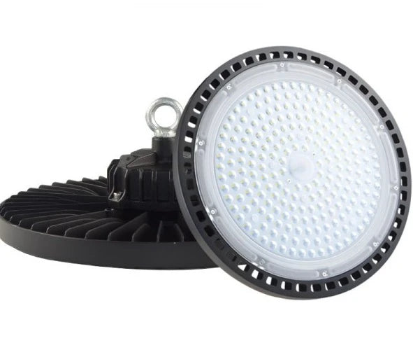 792016 | NE-102016 - Calex Marine LED High Bay Light 150W 15000 lumen 6500K daylight 85-265V AC IP65, dia 310mm with eye bolt mount and 1mtr. cable.