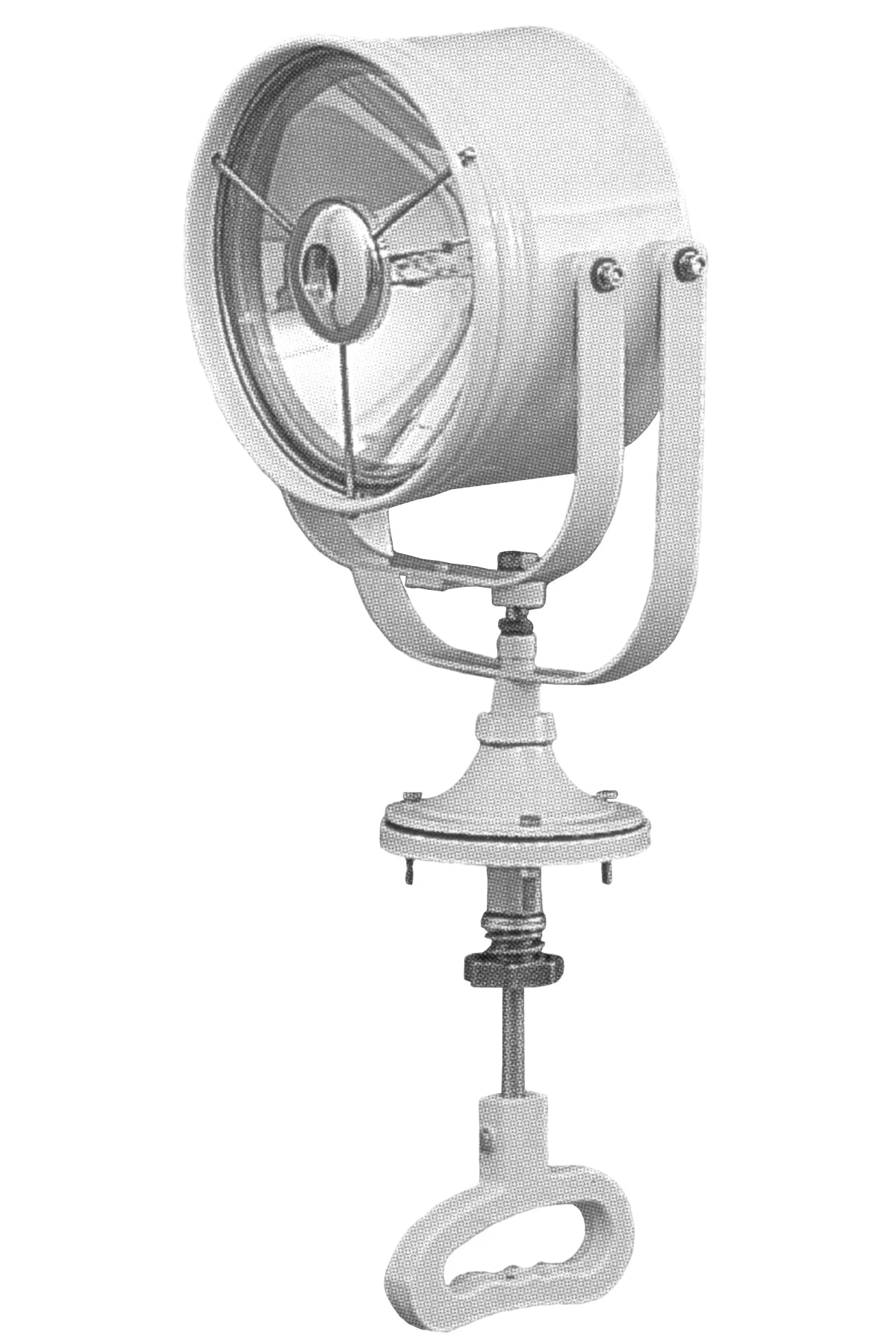 Search light Cabin-control Ø210x339mm with PAR64 lamp 220V 1000W IPX5