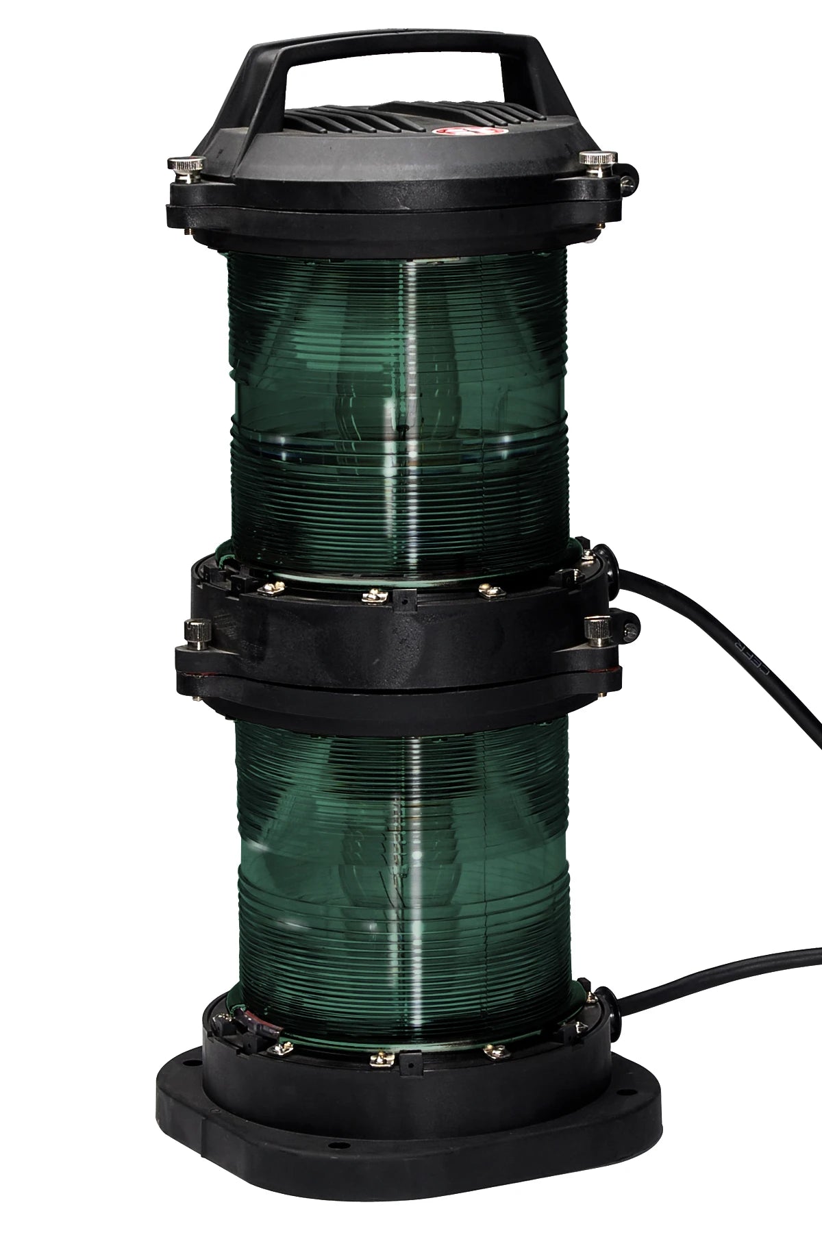 Navigation light Double - Fishing Green P28s, with lamps 220V