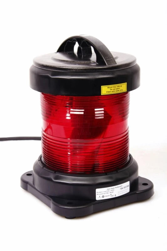 370427 | NE-370427 - DHR70N Navigation light single - Not Under Command Red + certificate without lamp
