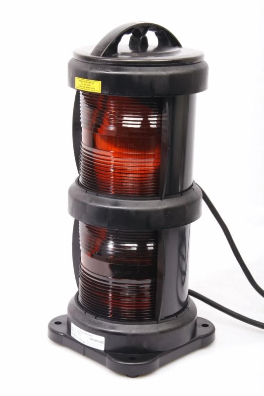 370445 | NE-370445 - DHR70N Navigation light double - Towing Yellow + certificate without lamp