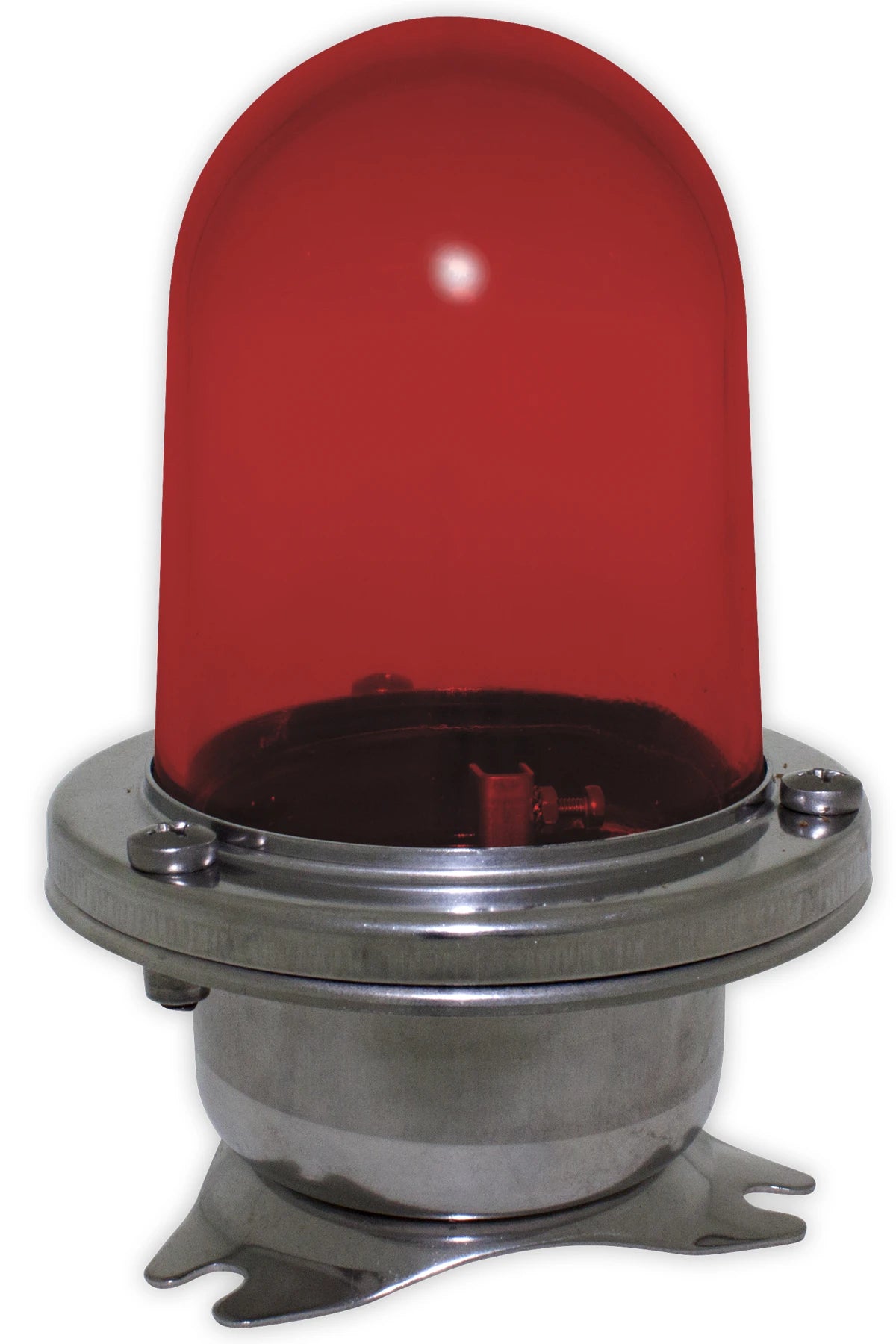 DHR115 SS Signalling Light E27 Red IP66