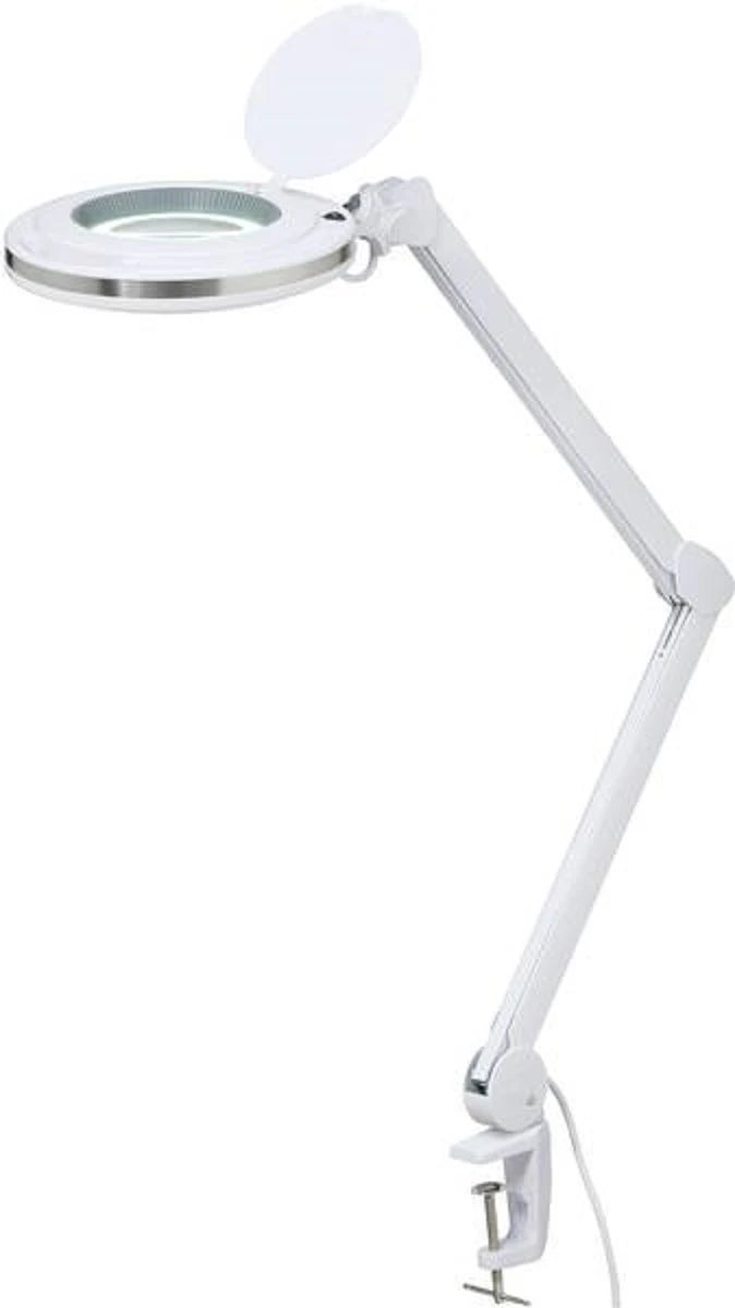 371051 | NE-320127 - LED Magnifying lamp 15W 6000K 100...240V AC, with table clamp