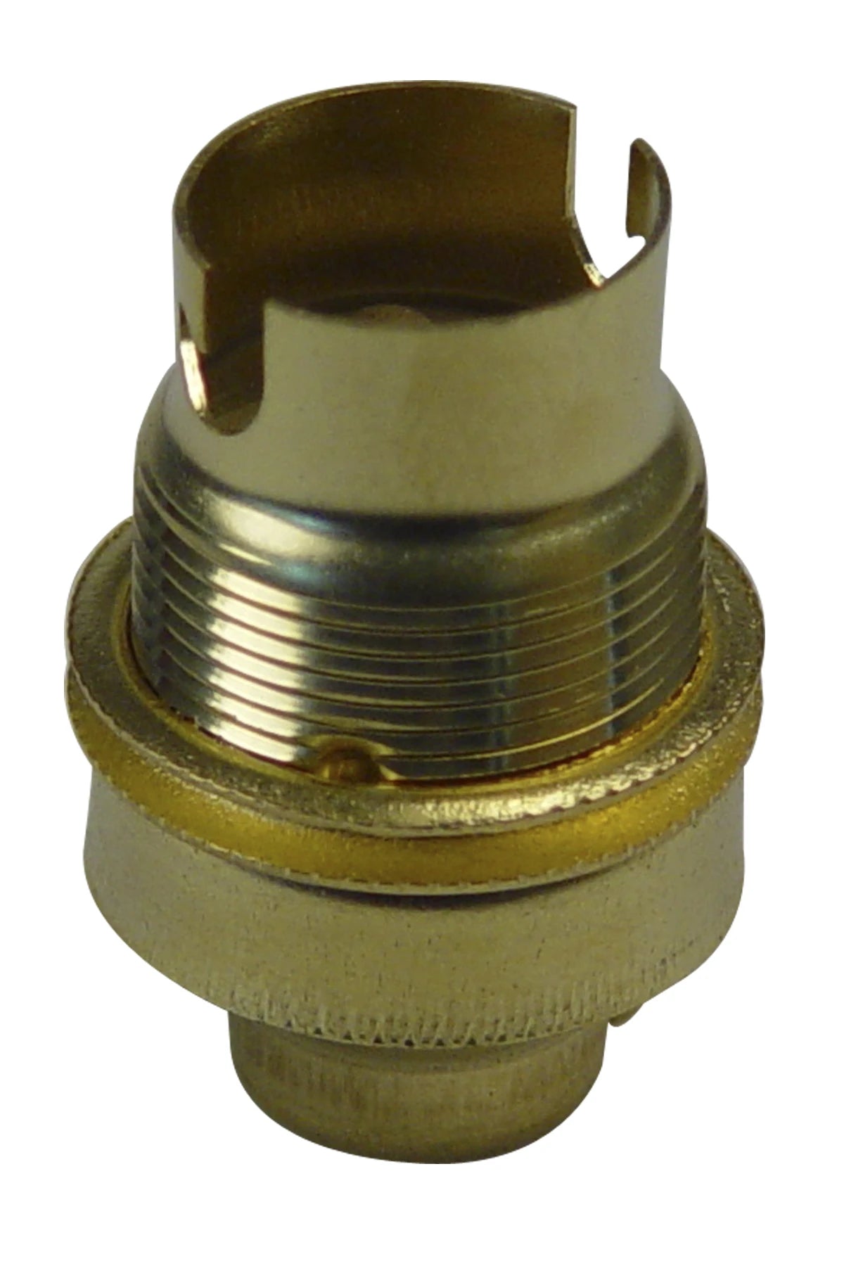 793516 | NE-103516 - Lampholder Ba15d, brass 3/8"K/M10x1