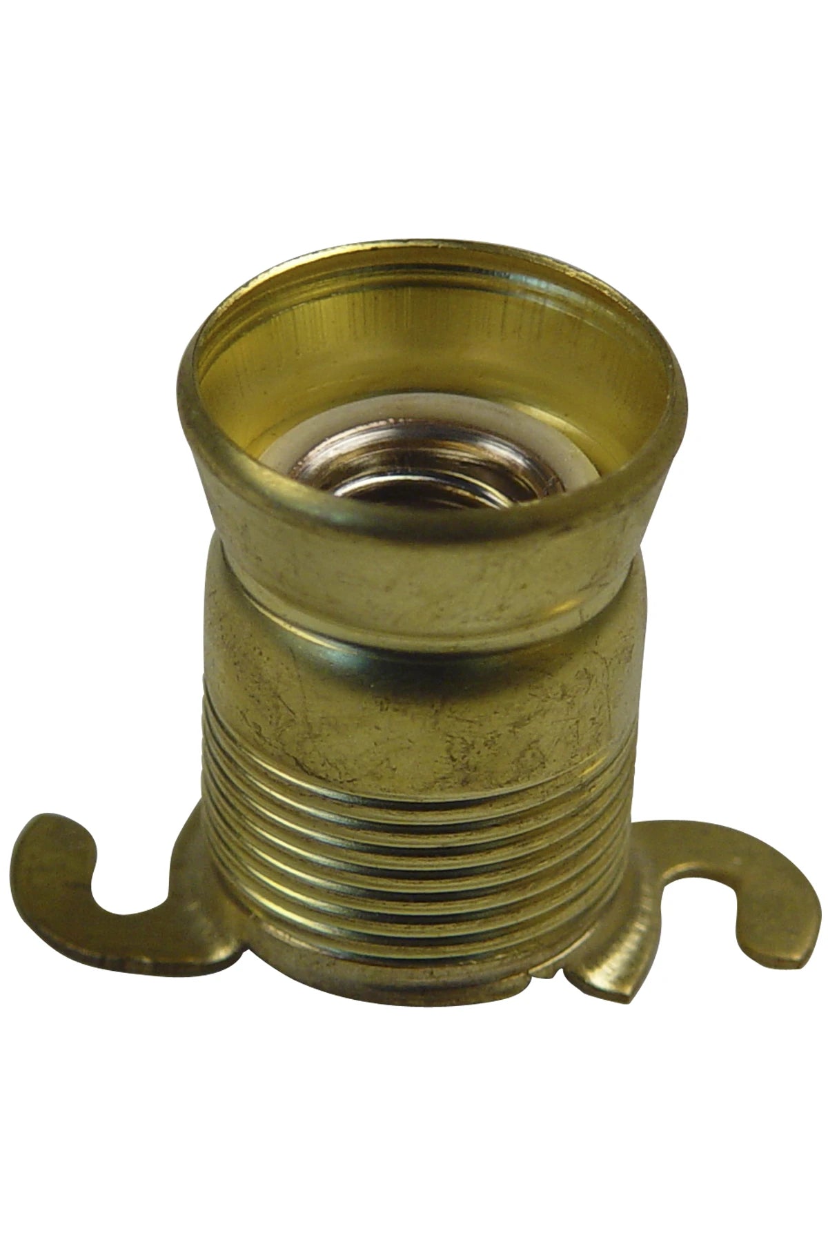 793526 | NE-103526 - Lampholder E14, brass with 2 mounting lugs