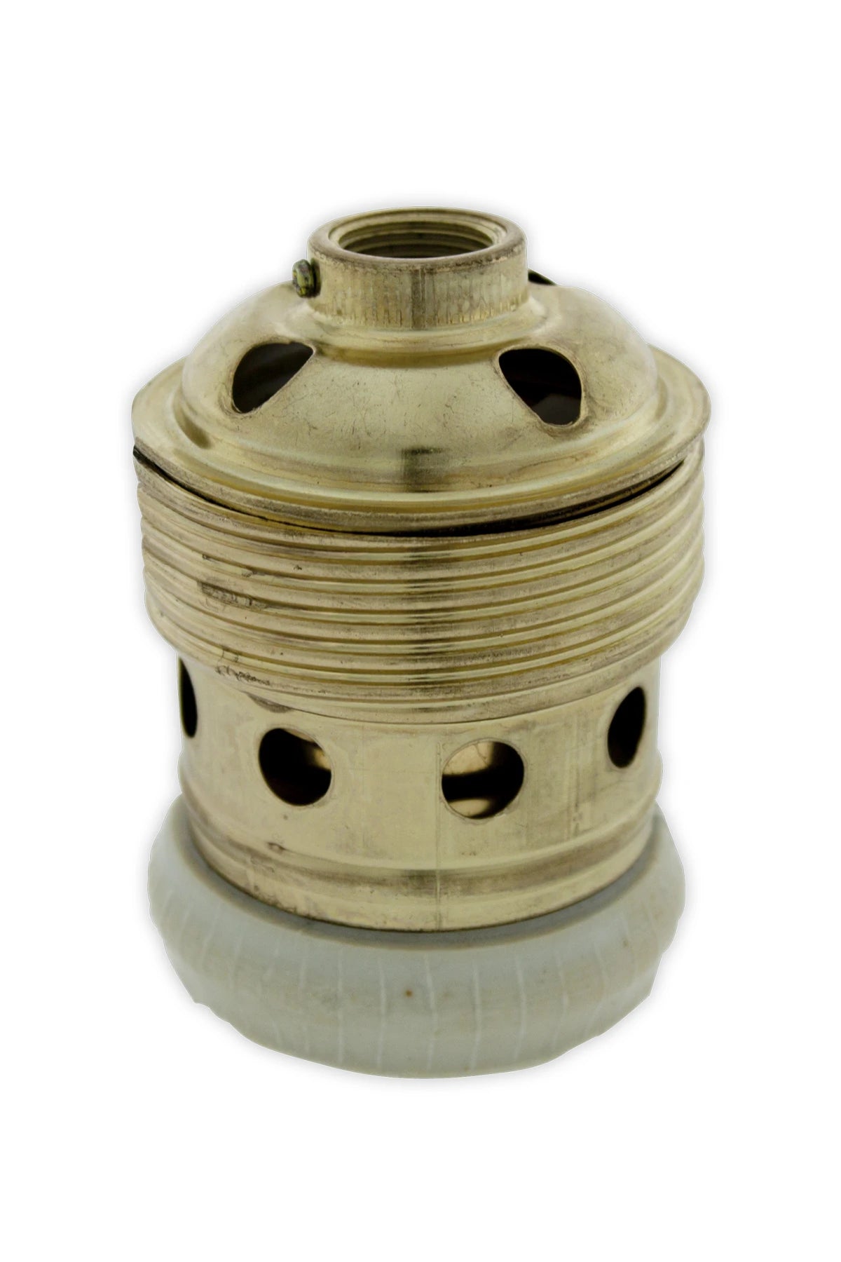 793521 | NE-103521 - Lampholder E40, brass/metal 3/8"G
