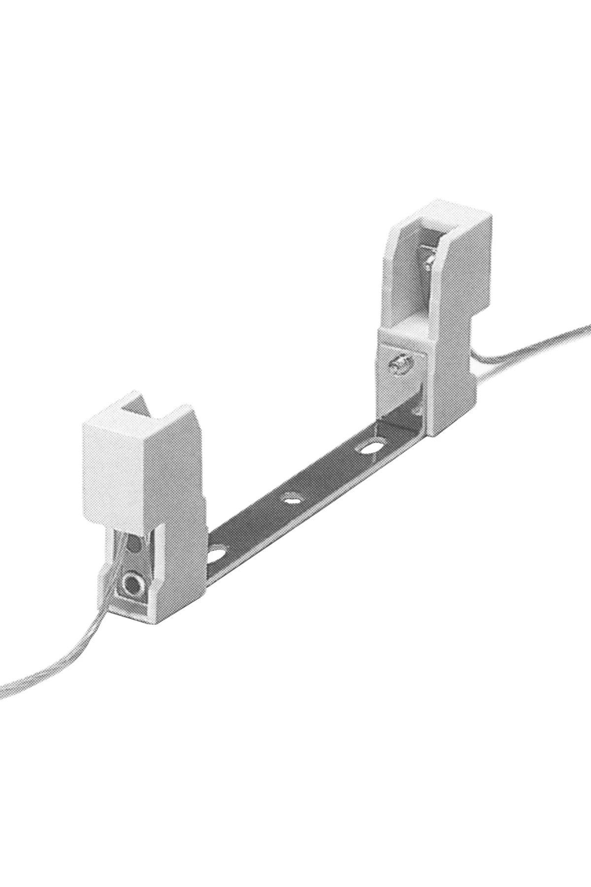 793530 | NE-103530 - Halogen lampholder R7s 118mm (500W) on metal bracket with wire
