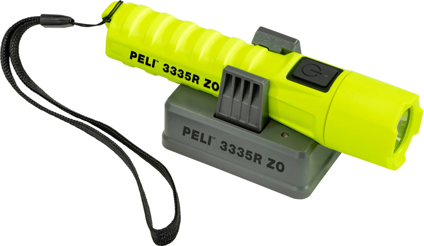 Peli LED Rechargeable Flashlight (Zone 0) ATEX type 3335RZ0, Lithium Pack included