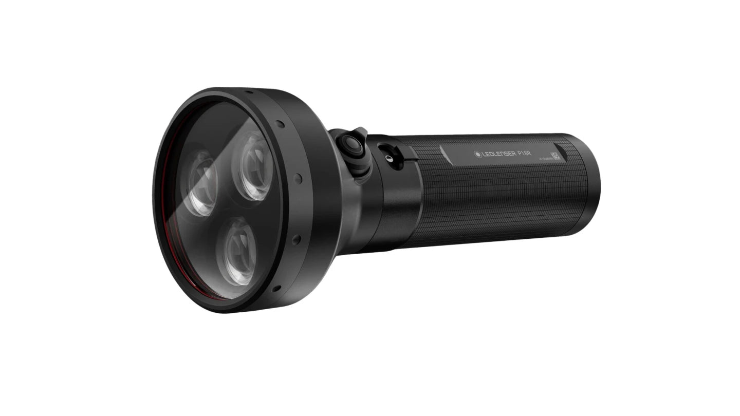 Led Lenser Rechargeable Flashlight P18R - 6500 lumen 196mm