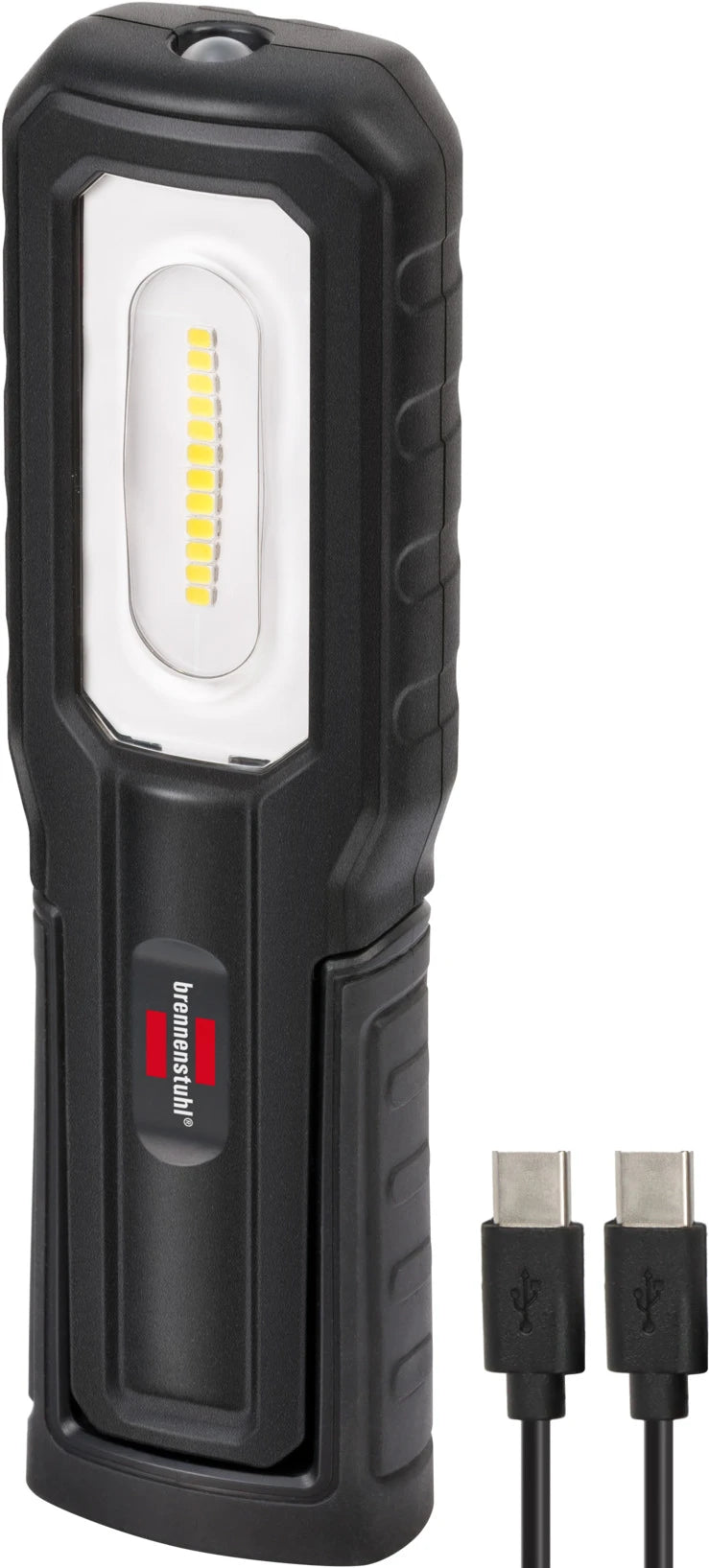 LED Working Hand Light 700 lm with Magnet, rechargeable complete with usb-c charge cable (excl. usb charger)