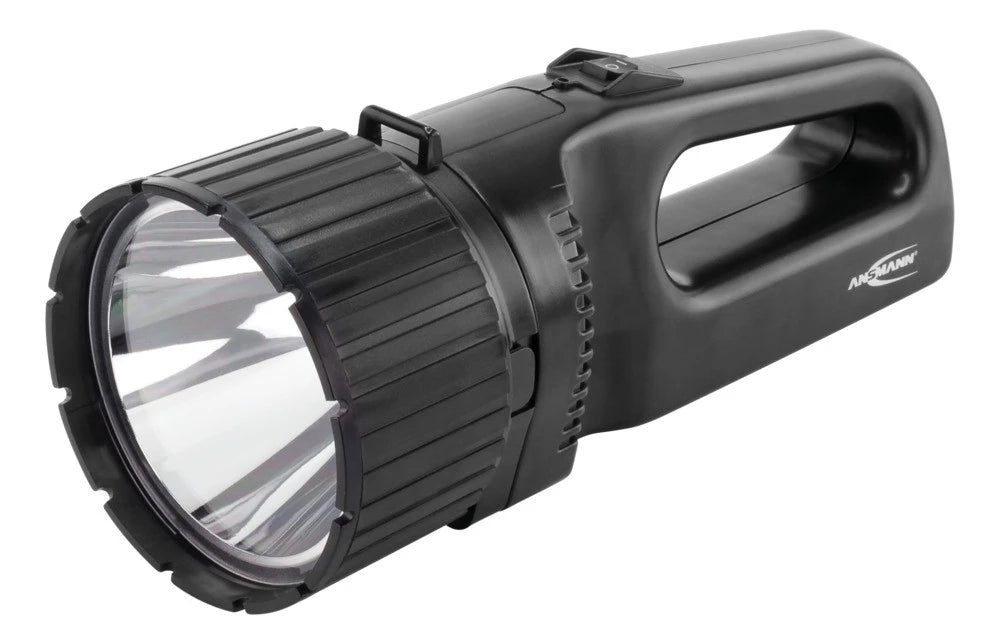 Ansmann Led Handlamp Rechargeable including desk/wall charge holder and USB charger 110-240V AC