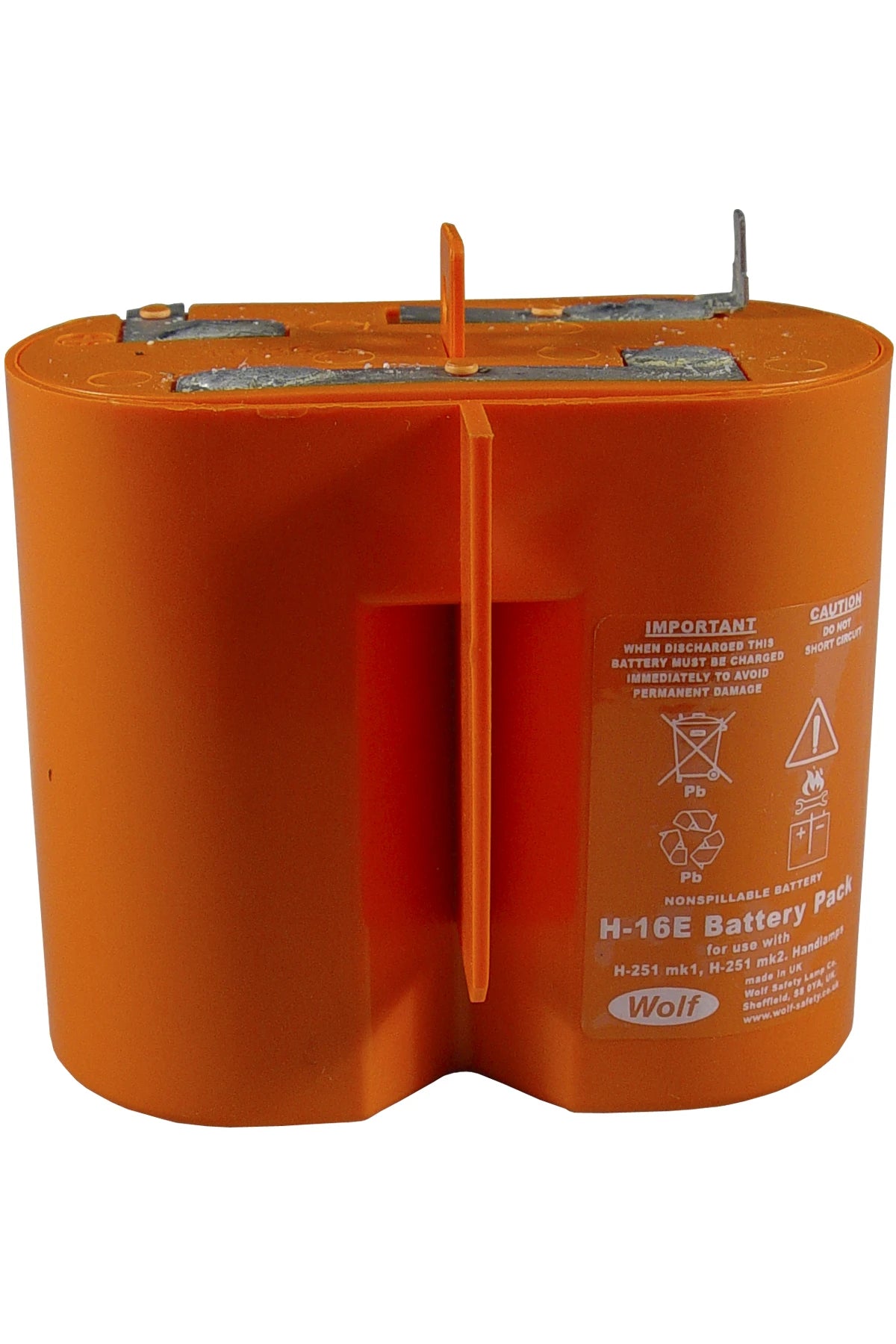 Wolflite Rechargeable Battery H-16E 4V 5Ah for H-251 Mk1 & Mk2