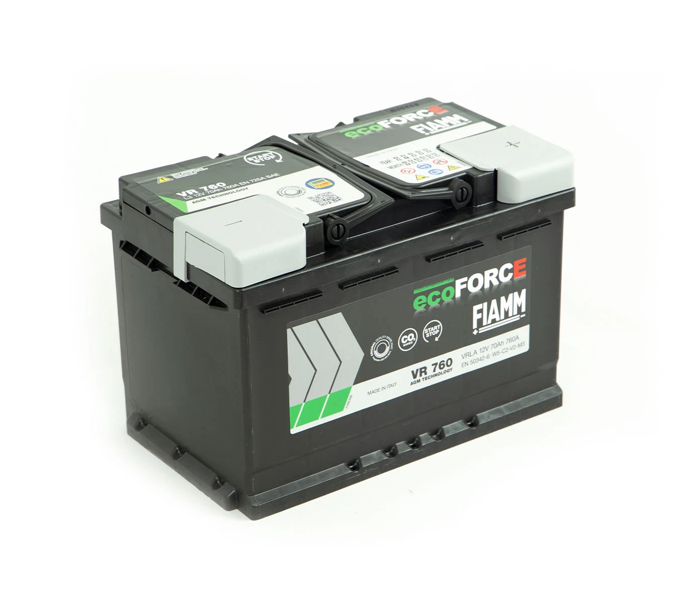 Fiamm AGM Battery maintenance-free 12V 70AH 278x175x190/190mm, type VR760