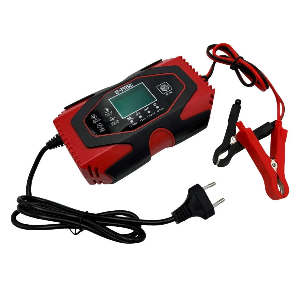 Battery Trickle Charger 110-240V 50/60Hz - 12V 6A and 24V 3A