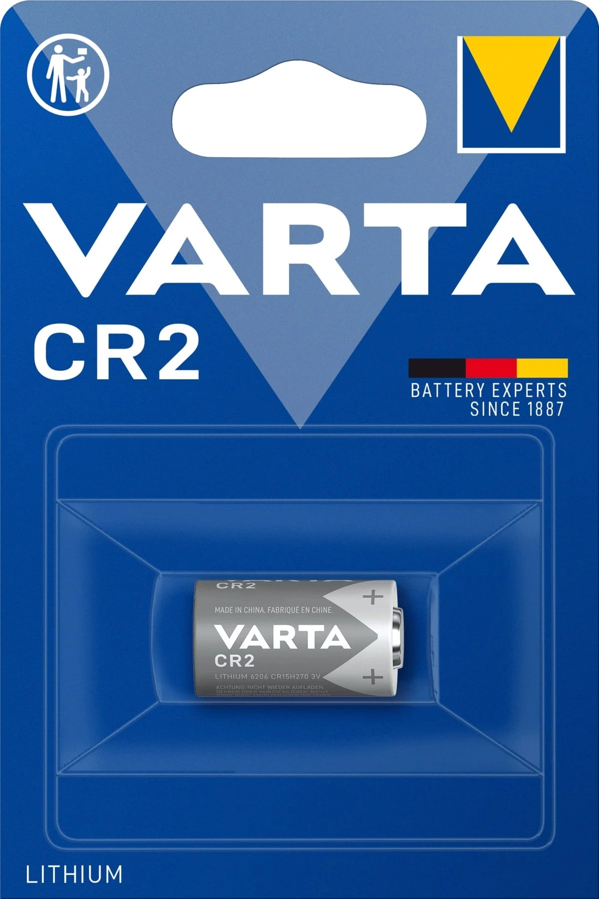 Varta Photo battery 3V Lithium CR2