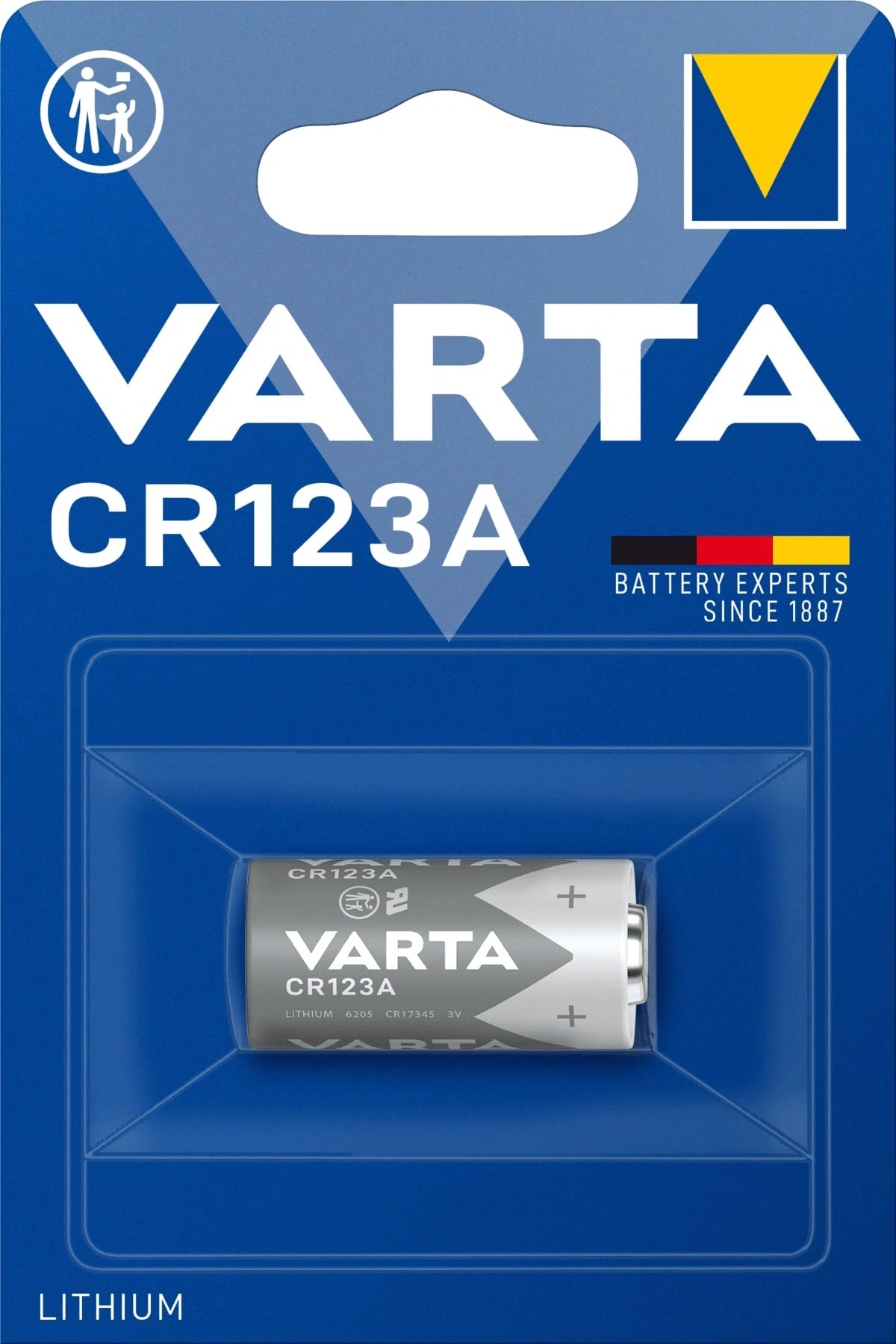 Varta Photo battery Lithium CR123A