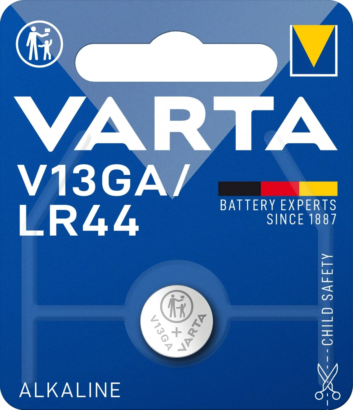 792411 | NE-102411 - Varta Button cell V13GA 1,5V Ø11,6x5,4mm