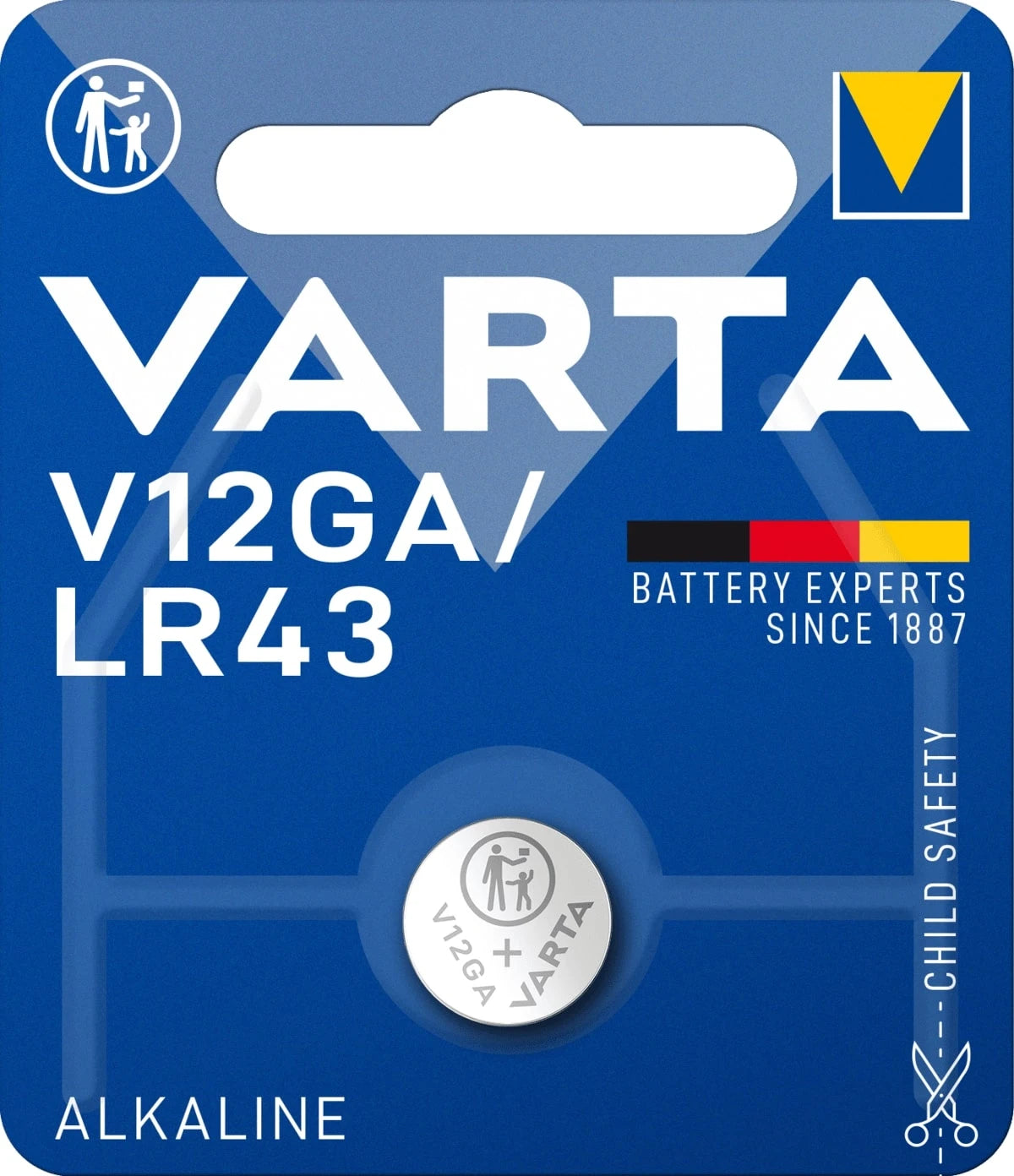 792429 | NE-102429 - Varta Button cell V12GA 1,5V Ø11,6x4,2mm