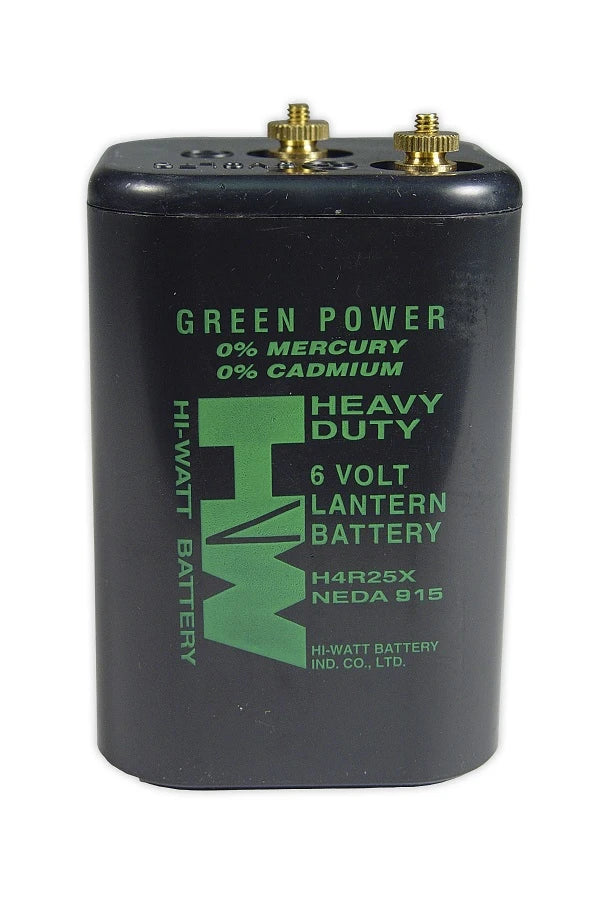 Hi-Watt Lantern battery 6V with screw