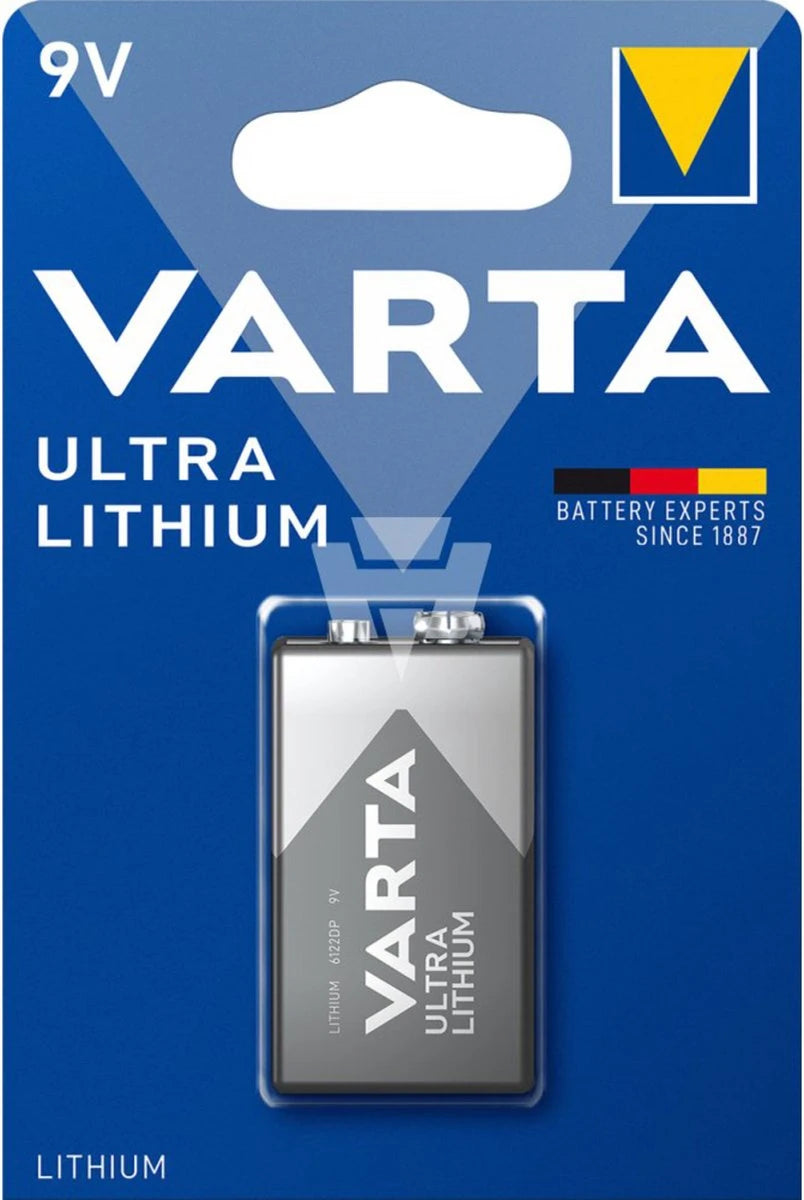 Varta Lithium Battery "transistor-cell" 6LR61, 9V