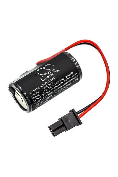 Battery Lithium (like Allen Bradley 1756-BA2) - 3,0V, with cable/connector