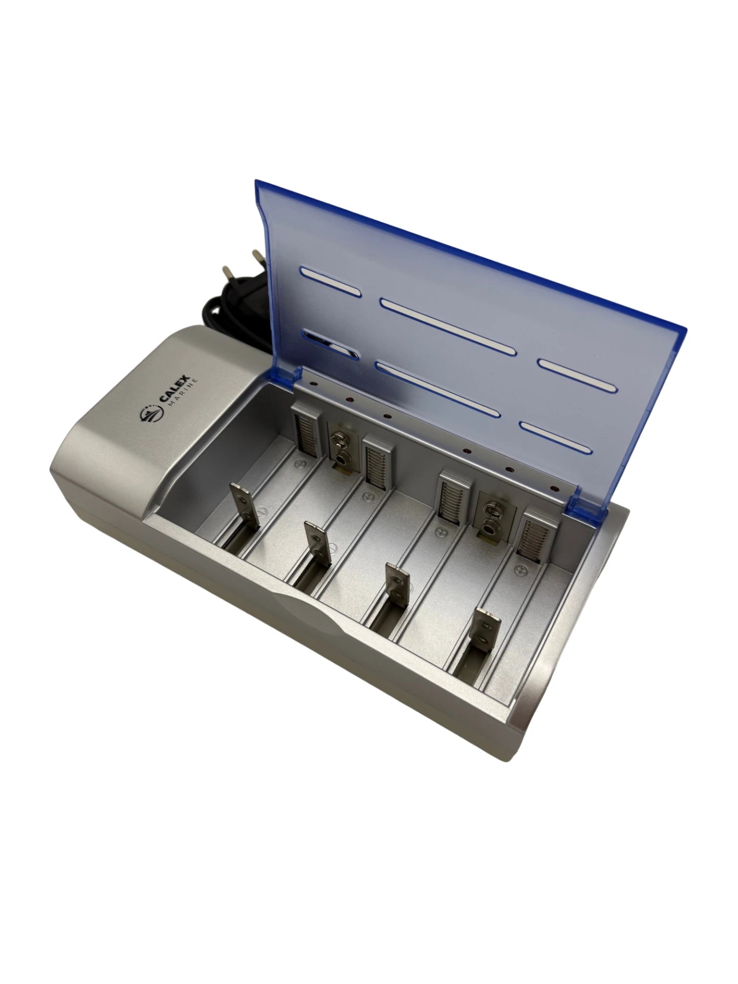 792471 | NE-102471 - Calex Marine Battery charger 110-240V for Ni-cad/Ni-Mh, 4xAAA,AA,C,D & 2x9V