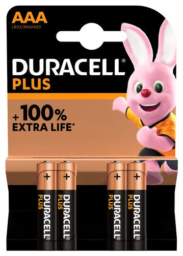 Duracell Alkaline Penlite LR03/AAA 1,5V MN2400 PLUS