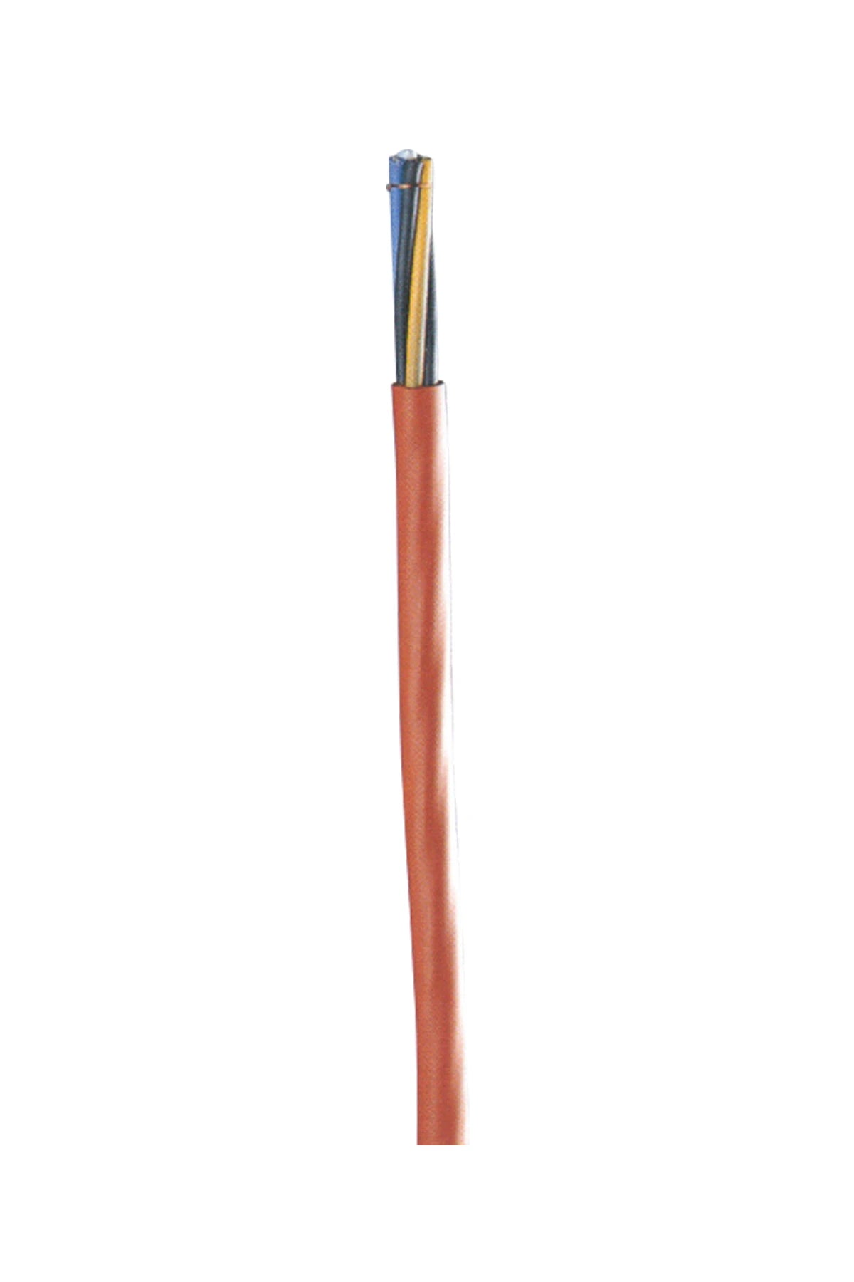 Heat resistant insul. flexible cable 1x0,5 qmm