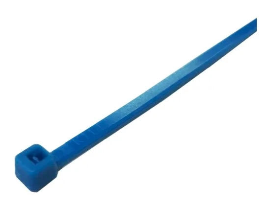 Plastic cable bands 385x4,8mm blue