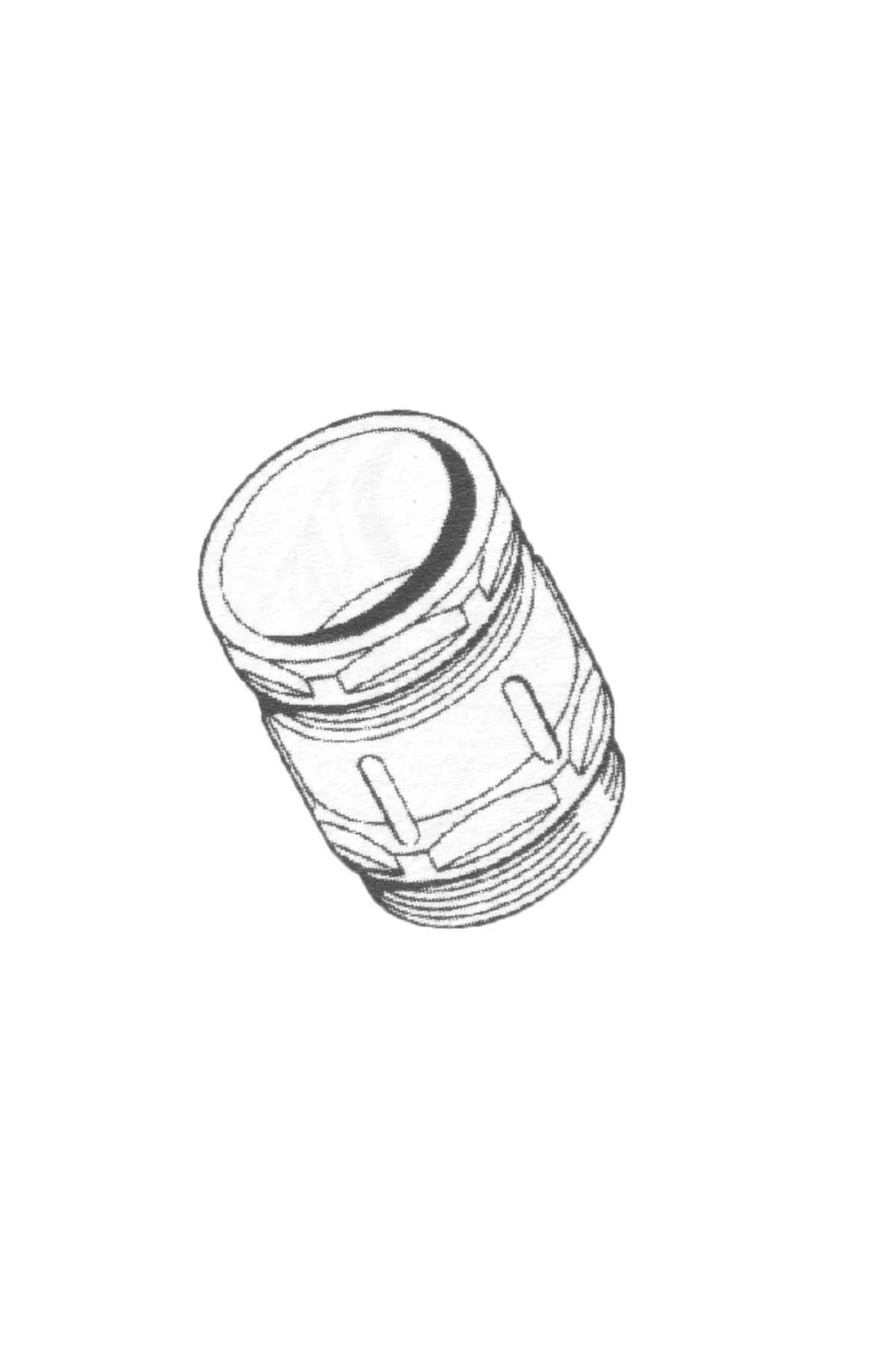 Cable glands M20x1,5mm - 9-14mm short-thread, nylon
