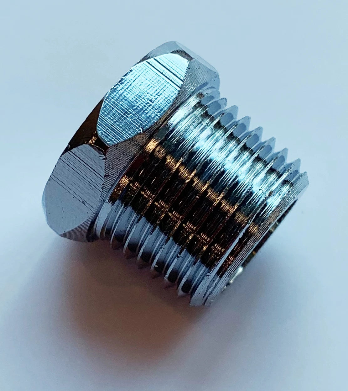 Ex Stopping Plug NPT 1/2", Brass Nickel Plated