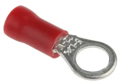 794703 | NE-104703 - Ring terminal M5 pressing type, red 0,25-1,6 mm²