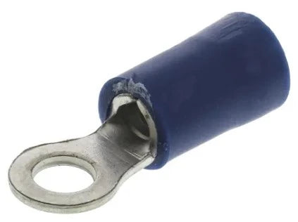 794522 | NE-104522 - Ring terminal M3 pressing type, blue 1-2,6 mm²