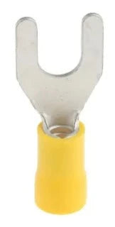 794723 | NE-104723 - Fork terminal M6 pressing type, yellow 2,7-6,6 mm²