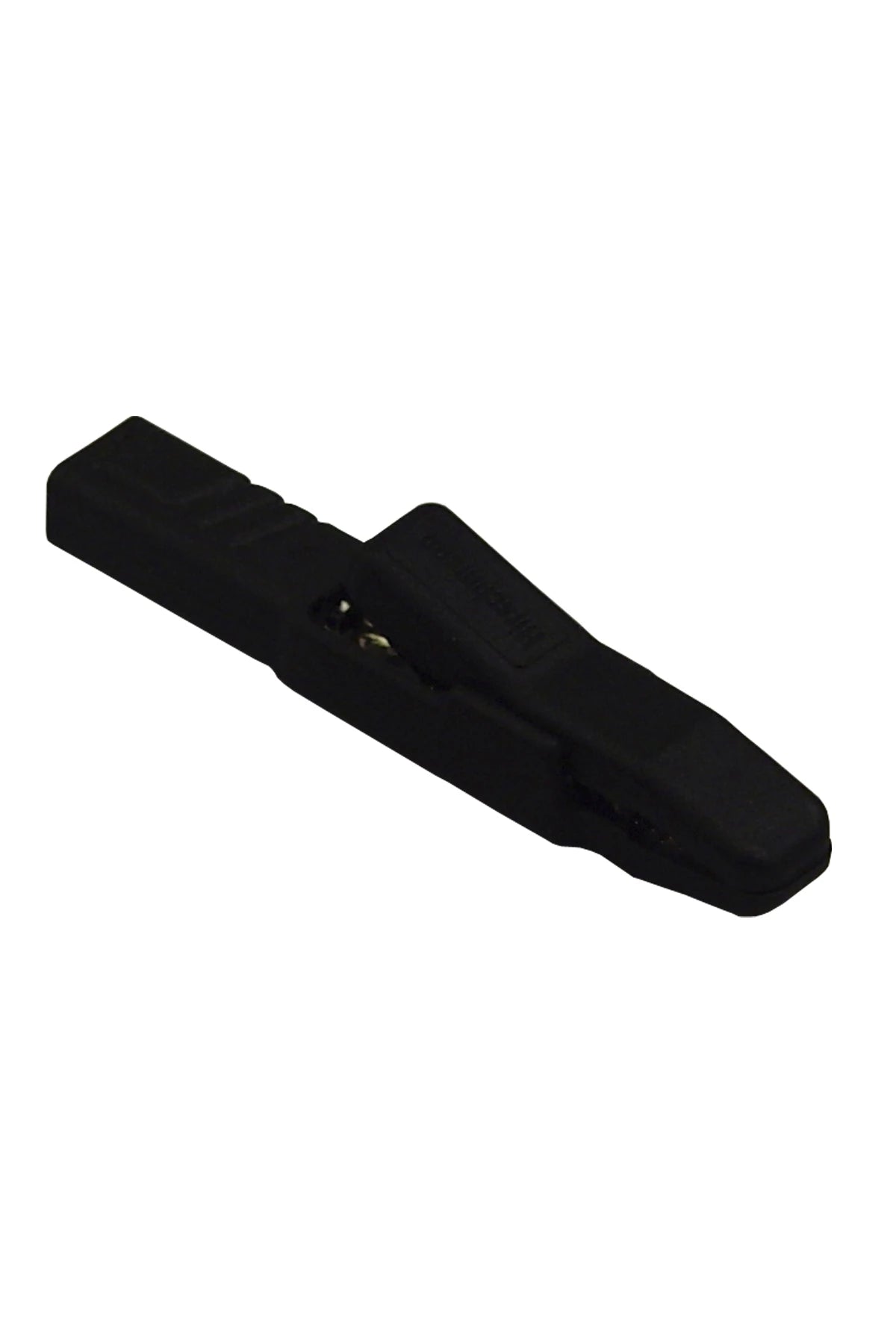 Hirschmann alligator clips black 80mm