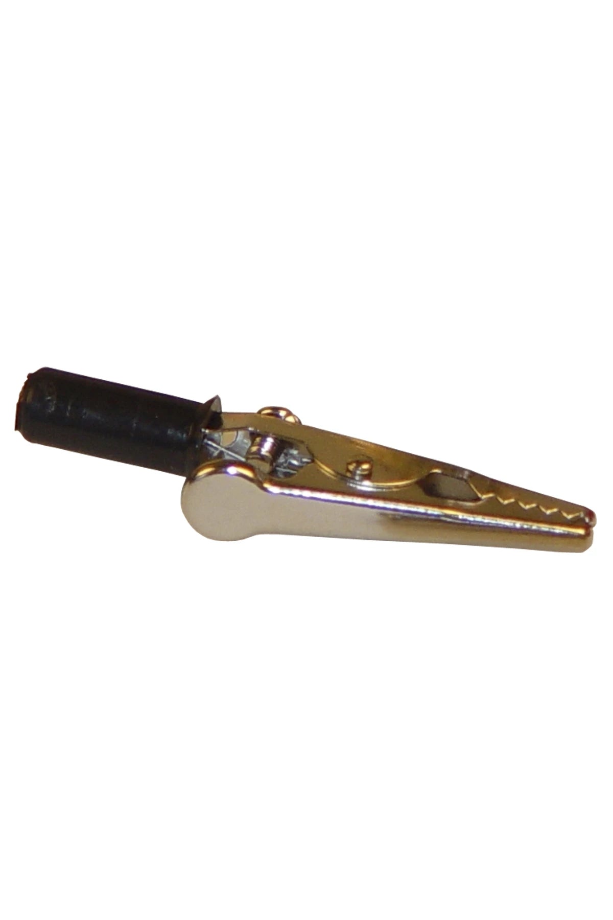 794884 | NE-104884 - Alligator clips black non-insulated 60mm