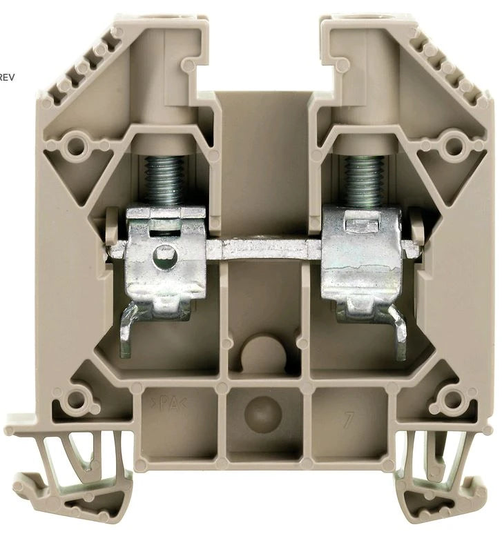Terminal Block connector 16 mm² for TS-35 rail