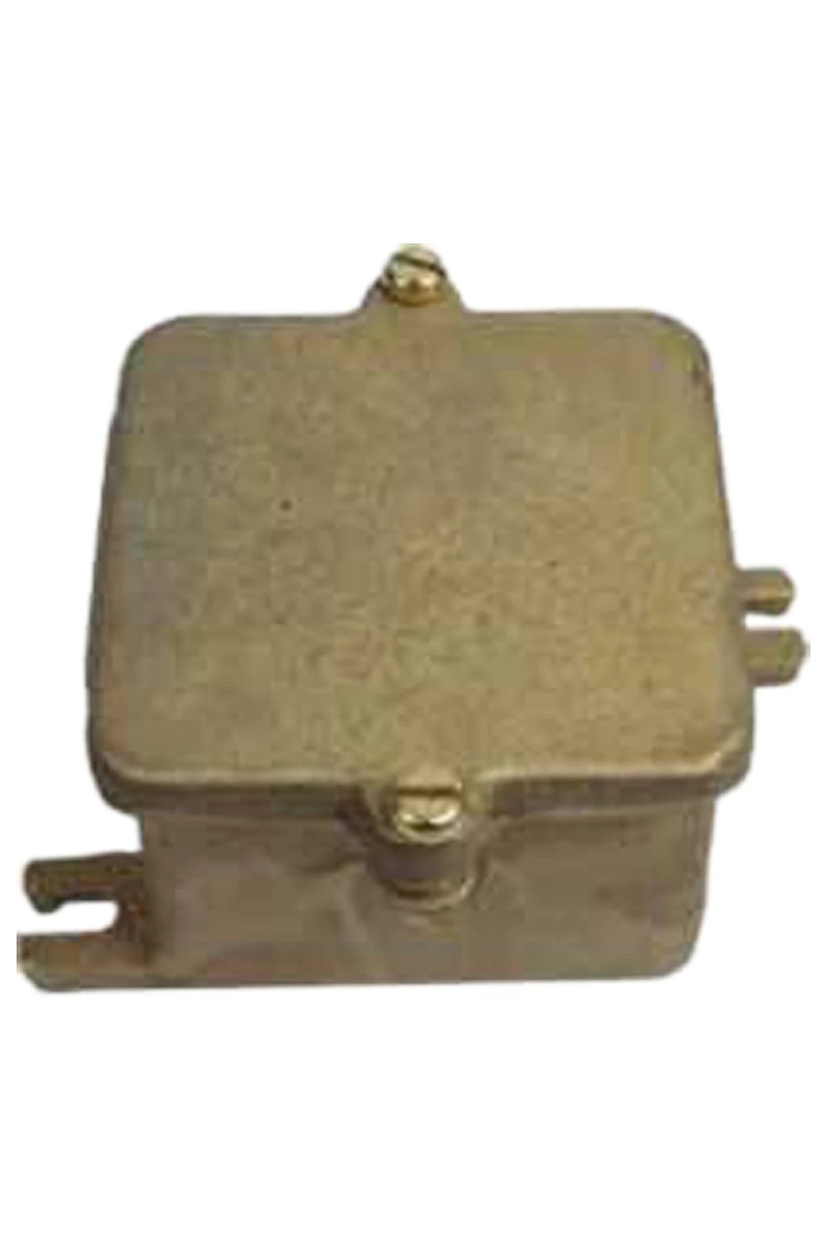 Brass junction box undrilled IP56, 85x85x59 mm (70x70x50mm)